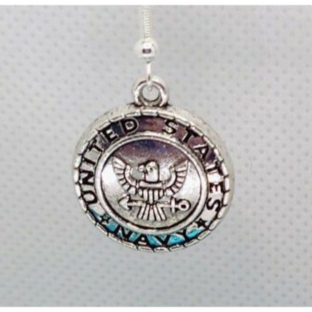 United States Navy Earrings